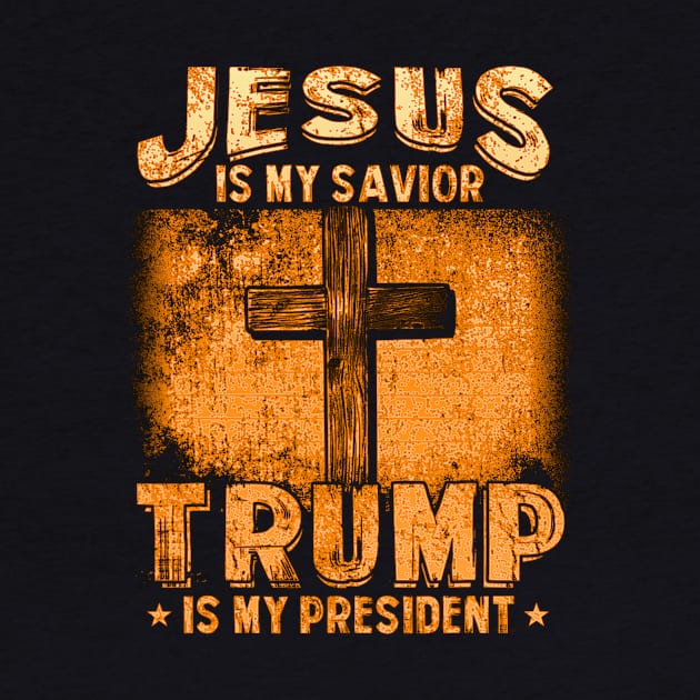 Jesus Is My Savior Trump Is My President Squared 2020 Gifts by dashawncannonuzf